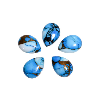 Turquoise Stone - Blue Copper Turquoise Pear Shape