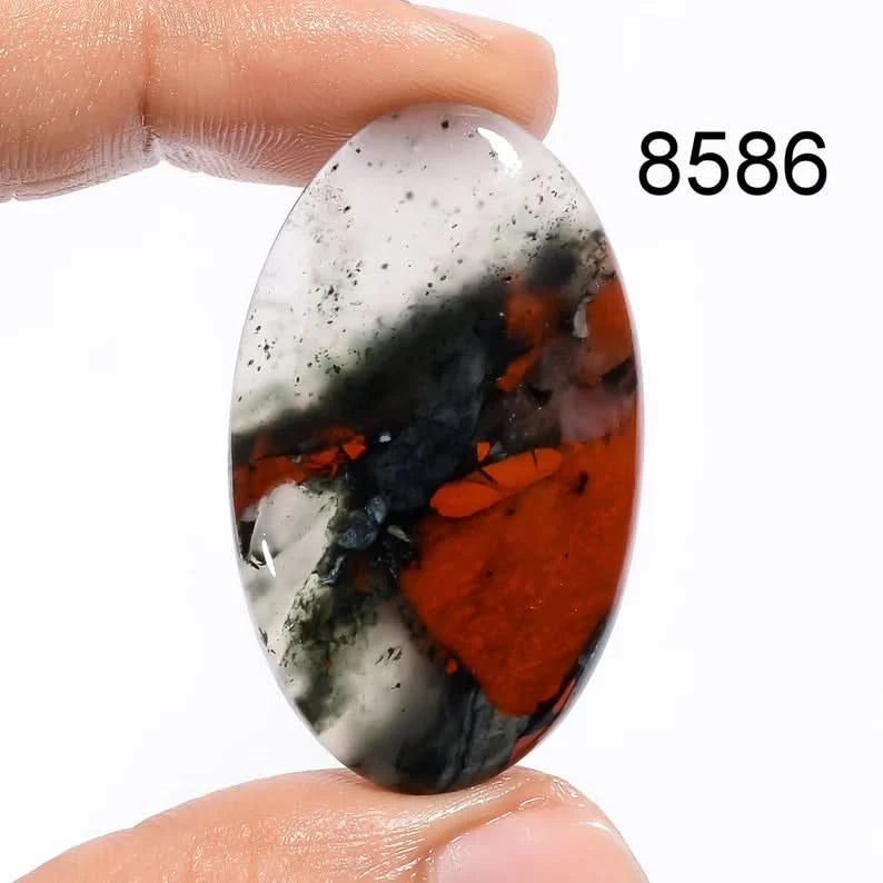Collector Quality Bloodstone for Jewelry Making