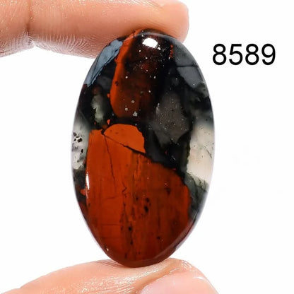 Premium Bloodstone Gemstone for Wire Wrapping