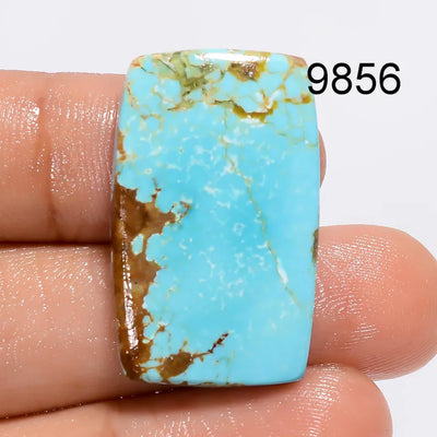 Natural Sky Blue Turquoise Cabochon – Mix Shape Handmade Gemstone for Jewelry Making & Pendants