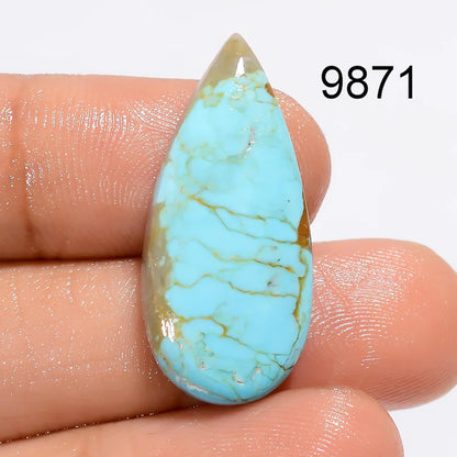 AAA Turquoise Cabochon, Mix Shape, Handmade Gemstone Pendant Supply
