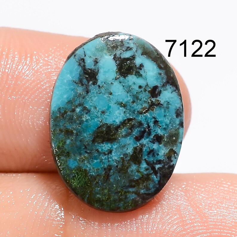 Natural Tibetan Turquoise Cabochon, Loose Gemstone, Jewelry Making Supply