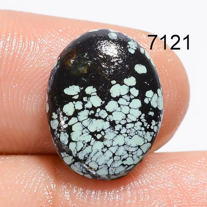 Natural Tibetan Turquoise Cabochon, Loose Gemstone, Jewelry Making Supply