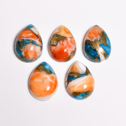 Multicolor Turquoise crystal connected to turquoise spiritual meaning, prized for combining several symbolic color tones in a single piece
