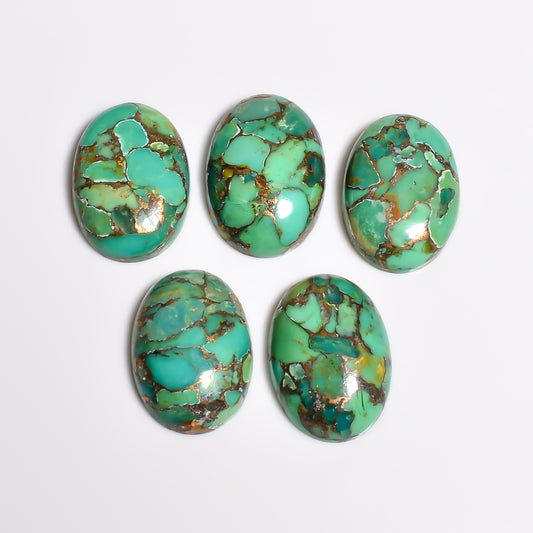 Natural Turquoise stone displaying authentic matrix patterning, a key visual cue buyers look for when confirming genuine turquoise material