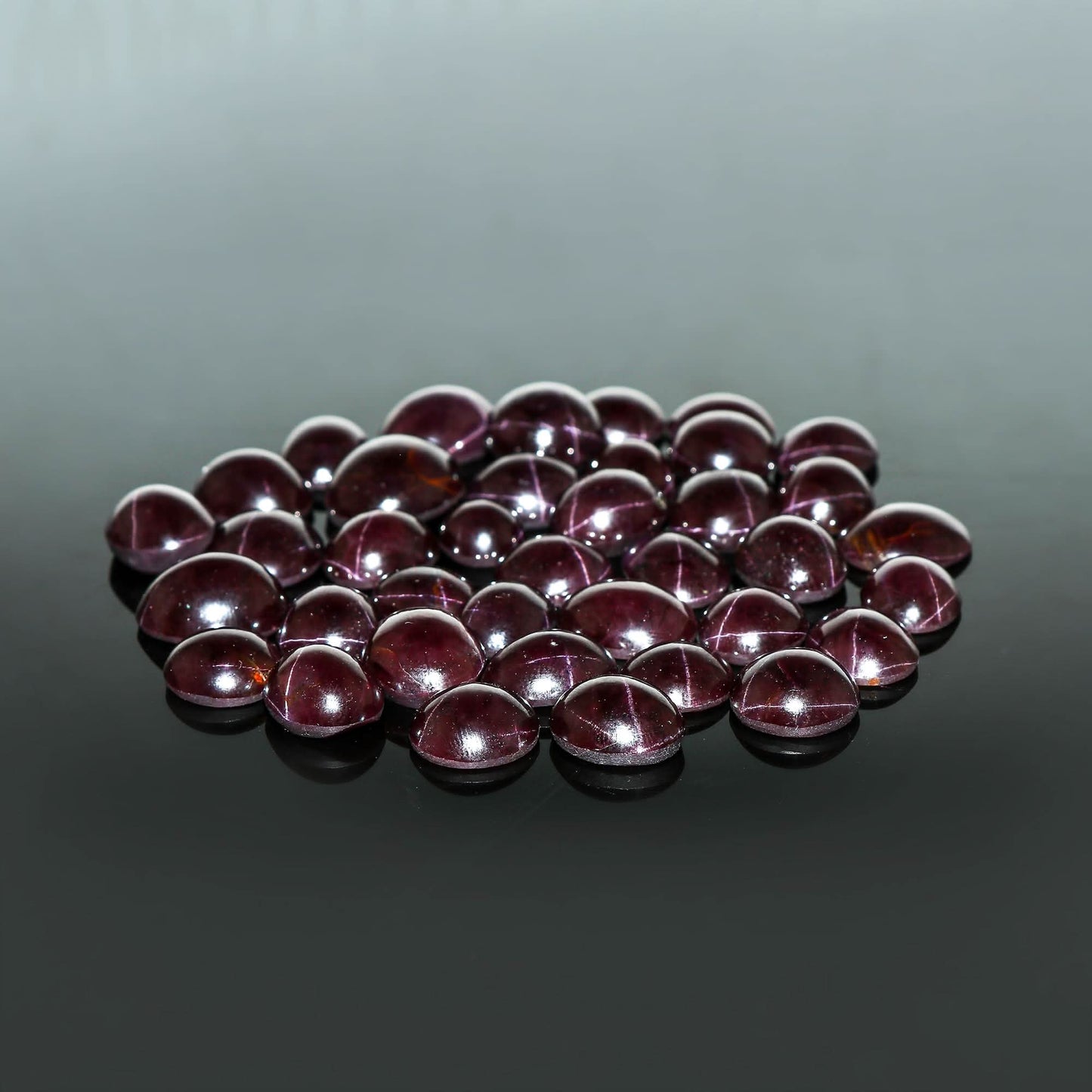 red garnet gemstone cabochons 50 carats lot jewelry making