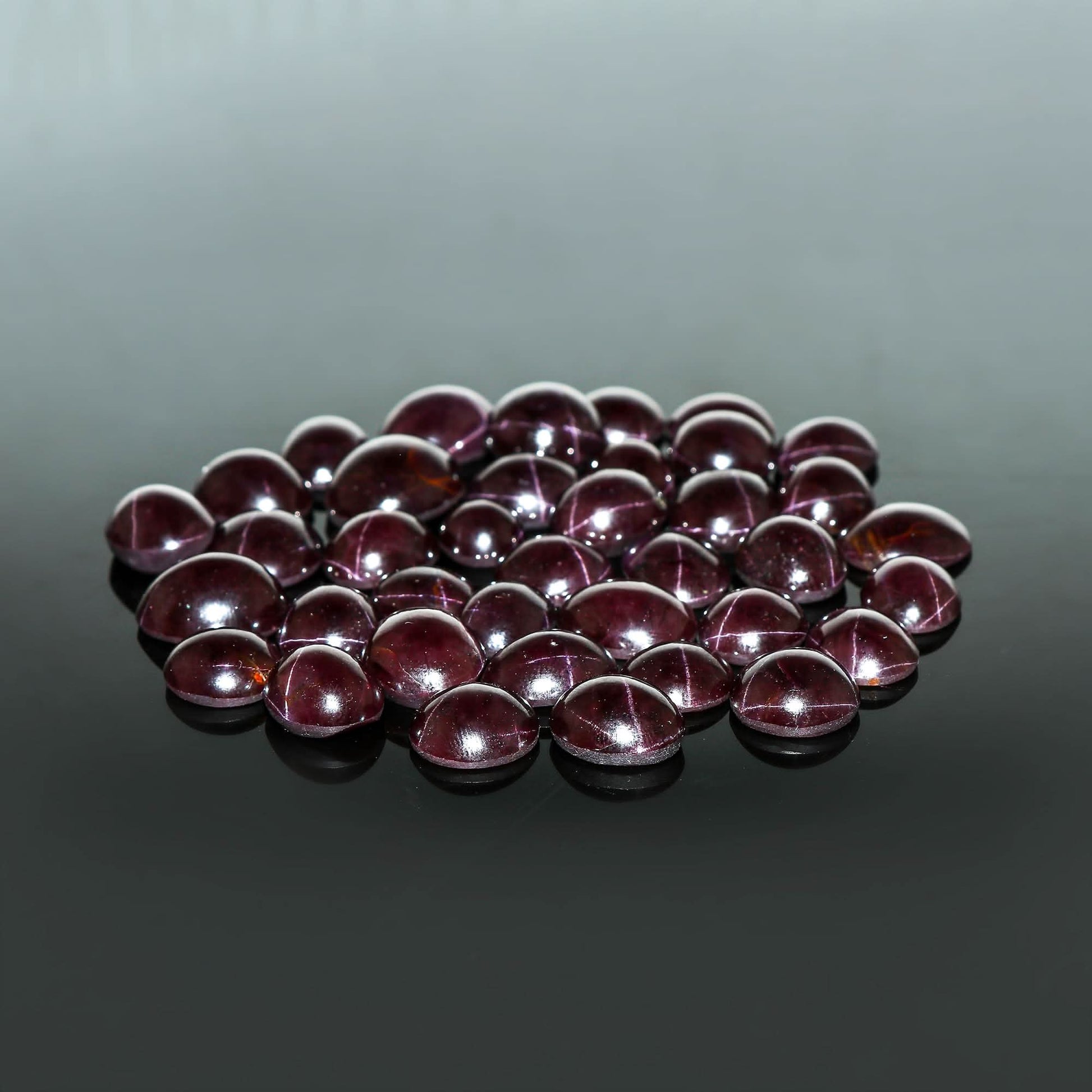 red garnet gemstone cabochons 50 carats lot jewelry making