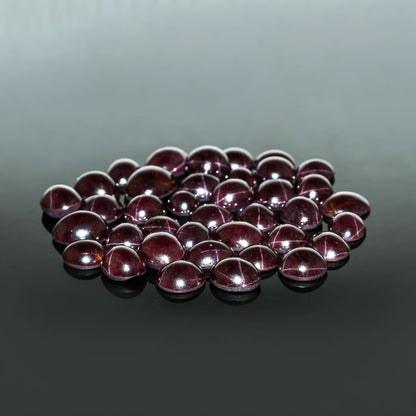 red garnet gemstone cabochons 50 carats lot jewelry making