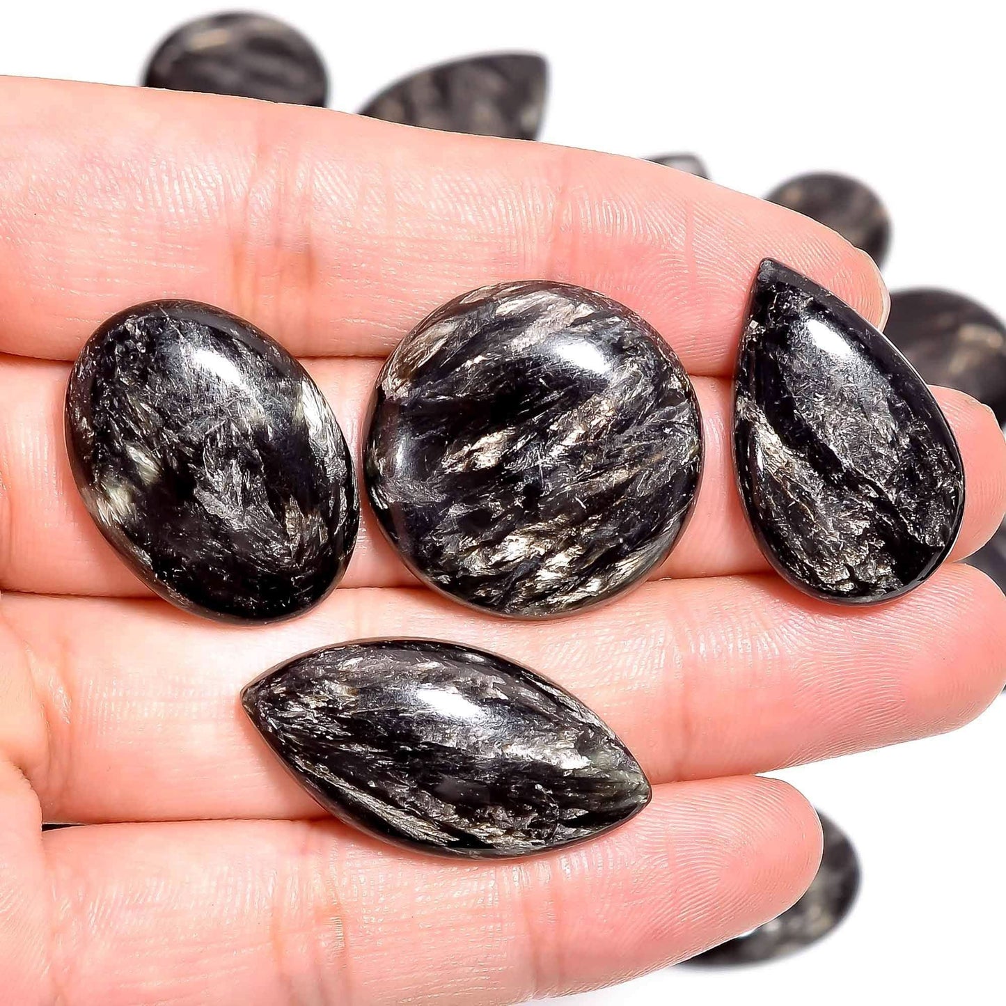 seraphinite cabochon crystal healing​