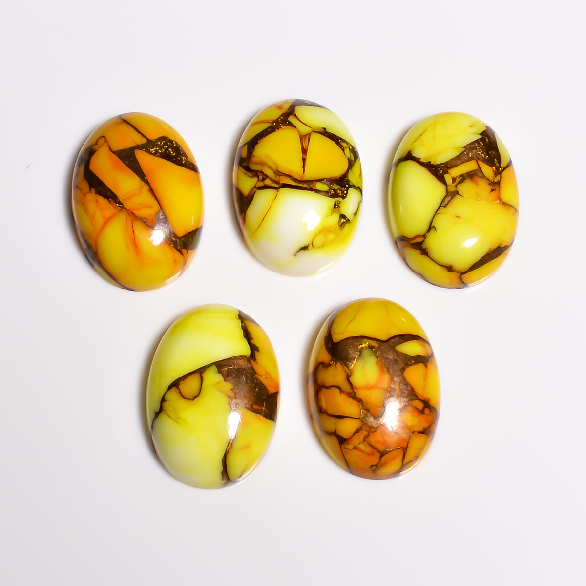 Yellow Turquoise offered as an unconventional alternative for December birthstone jewelry, standing out from traditional blue and green choices